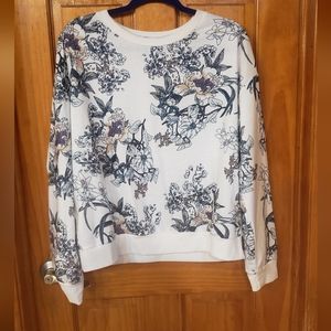 Magnolia blossom sweater